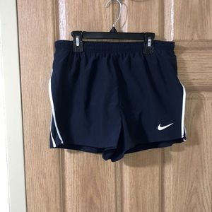 (M) dark blue NIKE running shorts